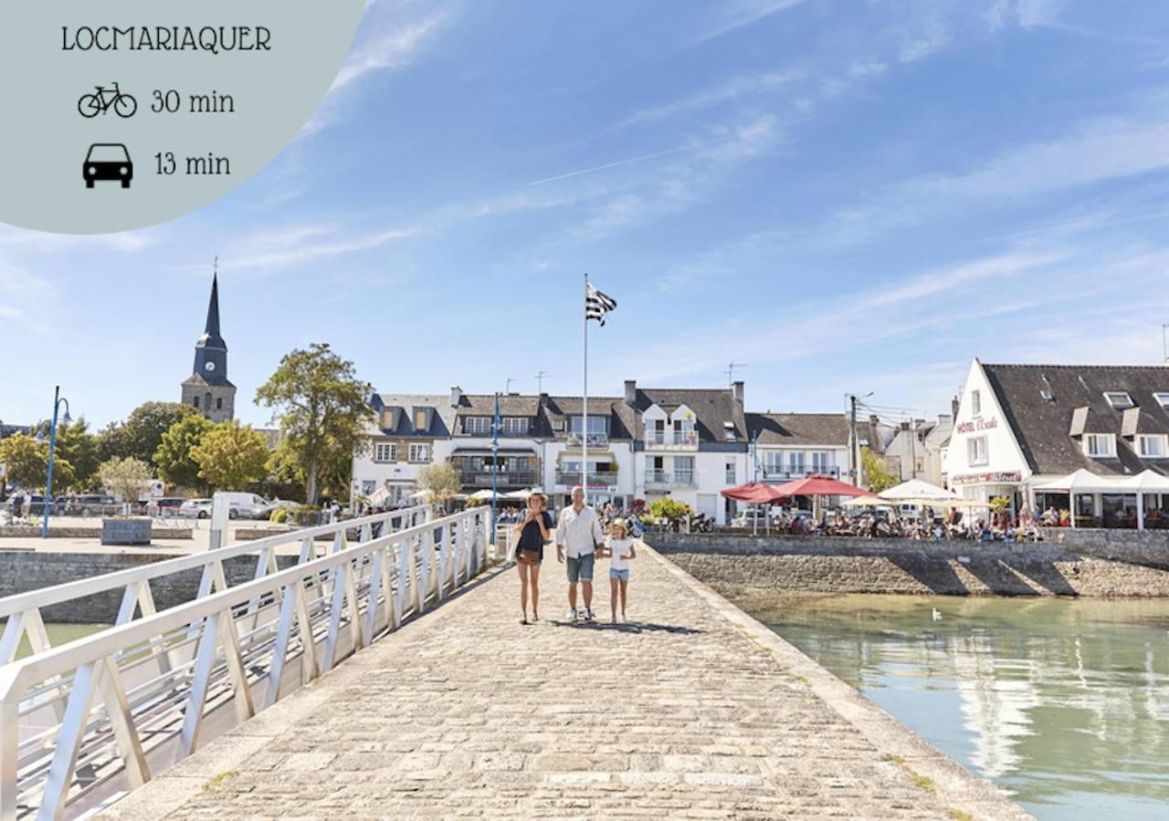 Kerisper * Duplex * 400 M Du Port * Parking Apartment La Trinite-sur-Mer Luaran gambar
