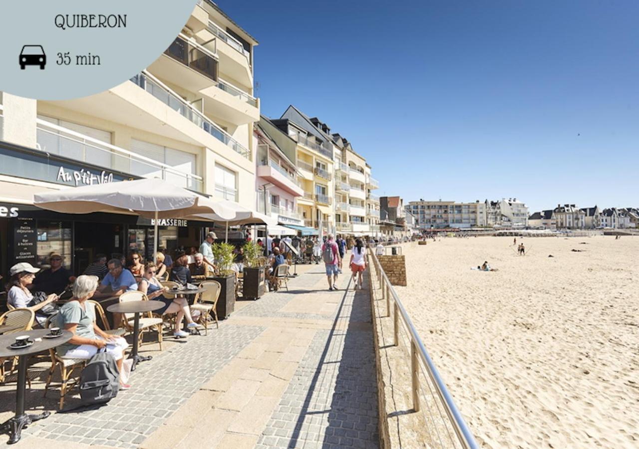 Kerisper * Duplex * 400 M Du Port * Parking Apartment La Trinite-sur-Mer Luaran gambar